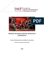 Manual de Redacción de Artículos Científicos