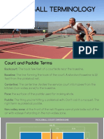 Pickleball Terminology