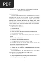 Download BENTUK ALTERNATIF PENYELESAIAN SENGKETA by anon_494243495 SN51273229 doc pdf
