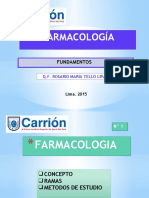 Carrion Farmacologia Clase 1 y 2