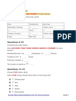 Ielts General Training Volume 1 Listening Practice Test 2 v9 941