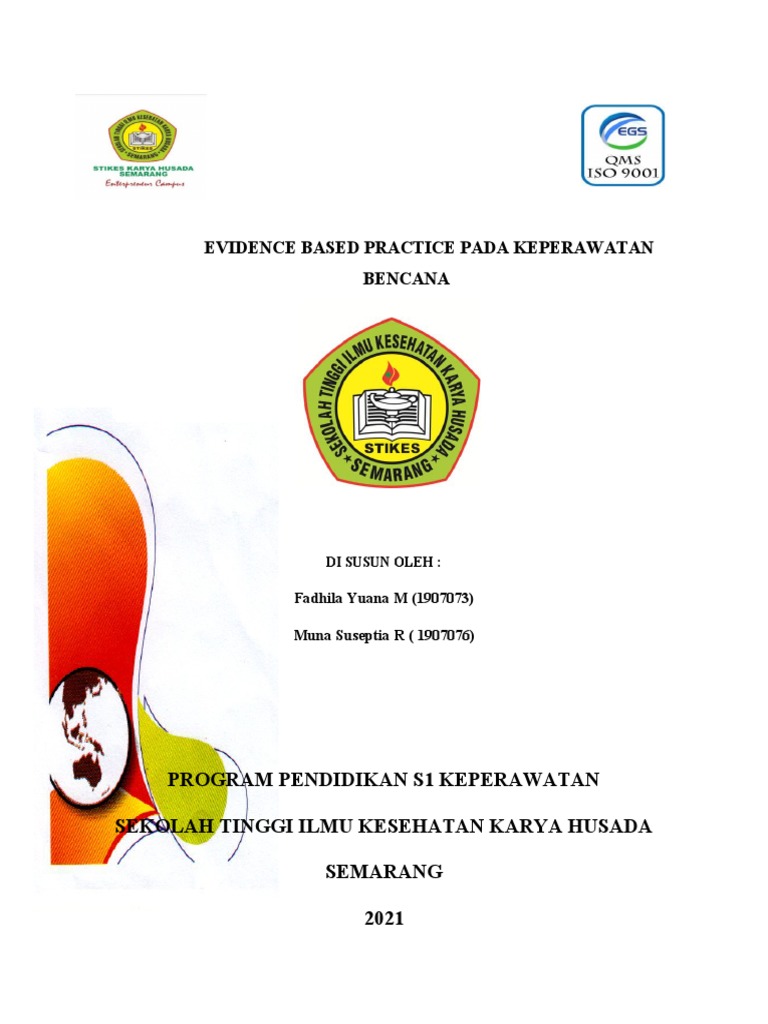 EBP dalam Keperawatan Bencana | PDF