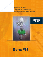 Valves For The Pharmaceutical and Fine Chemical Industries