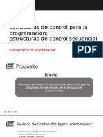 Semana 02 Clase EstructuraControlSecuencial CRM