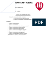 Sistemas de controles automáticos: tipos de transductores y actuadores