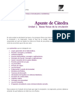 2) Rivolta, M. y  Benavides, L. (2017), Apunte de cÃ¡tedra Unidad 2. Bases fÃ_sicas de la circulaciÃ³n y respiraciÃ³n