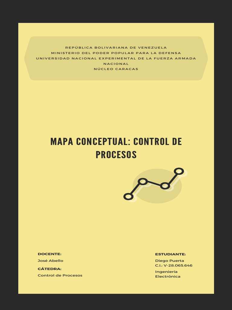 Control de Procesos, Mapa Conceptual | PDF | Ingeniería mecánica ...