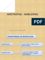 Ametropias - Ambliopias