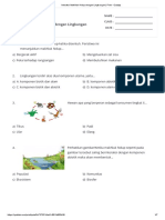 Interaksi Makhluk Hidup Dengan Lingkungan - Print - Quizizz 2