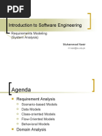 Introduction To Software Engineering: Requirements Modeling (System Analysis)