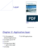 Application Layer Chapter Summary