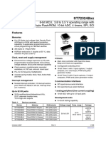 ST72324Bxx: 8-Bit MCU, 3.8 To 5.5 V Operating Range With 8 To 32 Kbyte Flash/ROM, 10-Bit ADC, 4 Timers, SPI, SCI