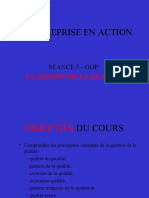 L 'Entreprise en Action: La Gestion de La Qualité