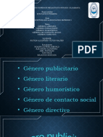 GENEROS PUBLICITARIOS Presentación1