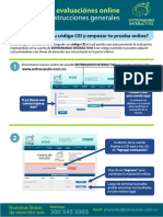 Instrucciones para Ingreso A La Prueba Online 2021