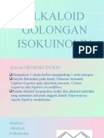 Alkaloid Isokuinolin - Kelompok 5