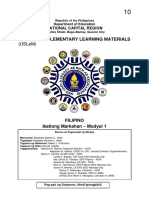 FILIPINO-10 Q3 Wk1 USLeM-RTP