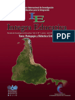 Integra Educativa 4. Pedagogía y Didactica Crítica