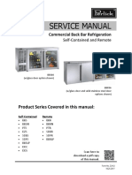 Service Manual: Commercial Back Bar Refrigeration