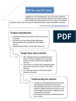 3 Step Self Study For Any CET Exam MHT CET