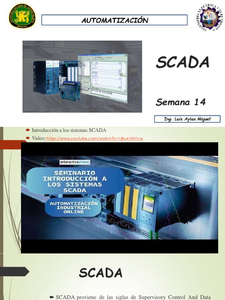 Introducción a Sistemas SCADA y DCS | PDF | Scada | Electrónica