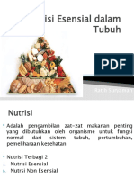 Nutrisi Esensial dalam Tubuh Ratih