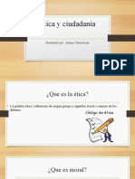 Ética y Ciudadanía Diapositivas