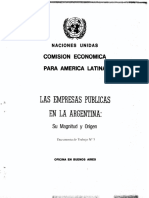 Empresas Publicas en Arg CEPAL 1983