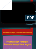 2.Perumusan Dasar Negara (Sidang BPUPKI  Pertama)