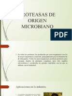 Proteasas de Origen Microbiana