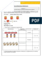 Guía N°14 Multiplicación CUARTO