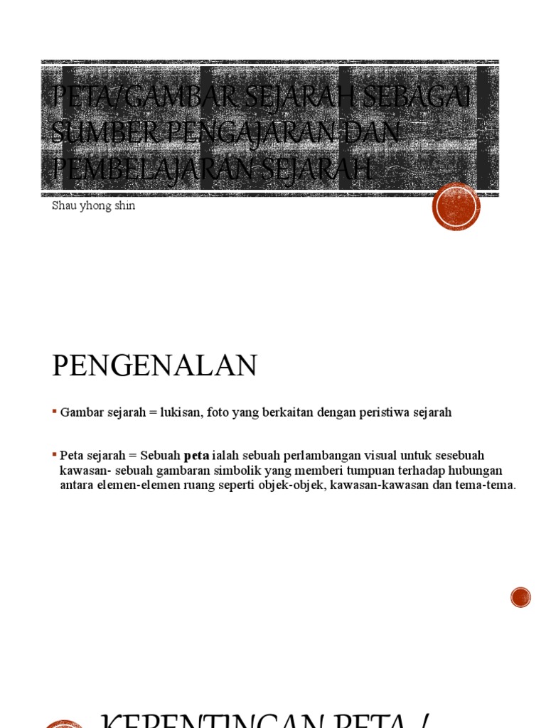 Bahan Bercetak Gambar Peta Sejarah Pdf