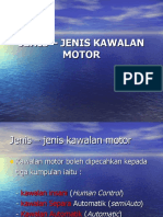 JENIS – JENIS KAWALAN MOTOR