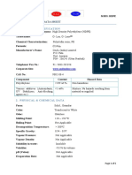 Product Identification: Material Safety Data Sheet