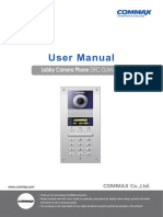 User Manual: Lobby Camera Phone DRC-GUM/RF1