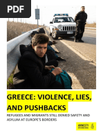 Greece-Violence Lies and Pushbacks Eur25-4307-2021