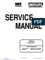 Service Manual: Models 40 50 55 60