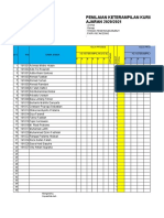 (B) Lembar Penilaian Manual