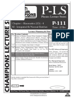 Physics Lecture Series: Time: 2 Hrs Chapter:-Kinematics (1D) - 4 XI - Integrated & Normal Batches