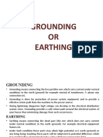 Grounding OR Earthing