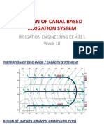 Design of Canal System #4