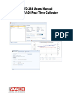 TD268 AADI Real-Time Collector User's Manual