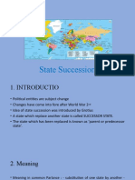 State Succession Explained: Rights, Duties and Theories