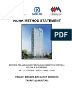 OPTIMIZED  TITLE FOR WORK METHOD STATEMENT ON VERTICAL COLUMN AND SHEARWALL FORMWORK