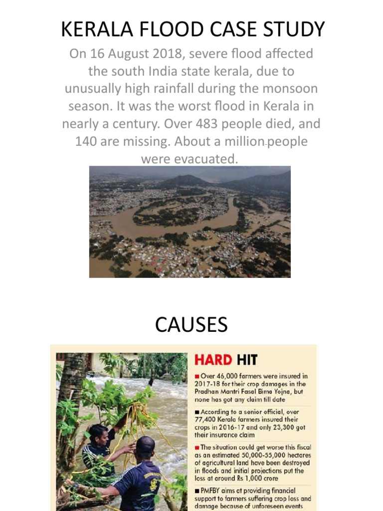 kerala flood case study ppt