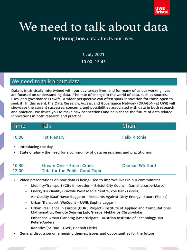 Data Agenda: Insights and Innovations | PDF | Innovation | Science And ...