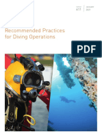 OGP 411 2021 Recommended Practices For Diving Operations