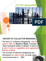 History and Principles of Collective Bargaining