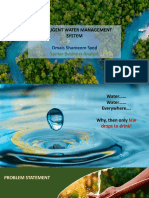 Intelligent Water Management System - Omais Syed - 0532651035