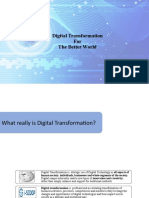 Digital Transformation For The Better World